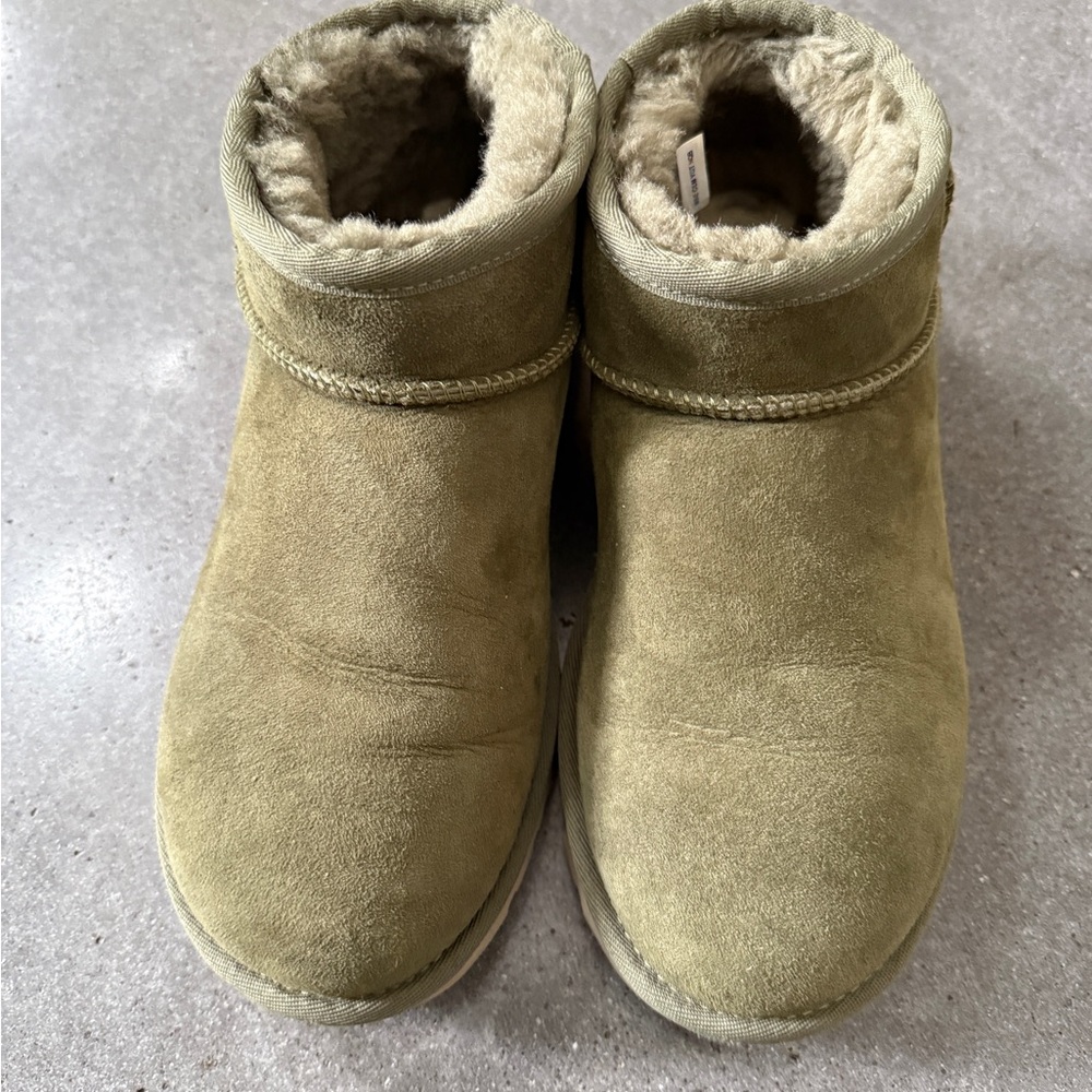 Cozy Tan Suede Ankle Boots